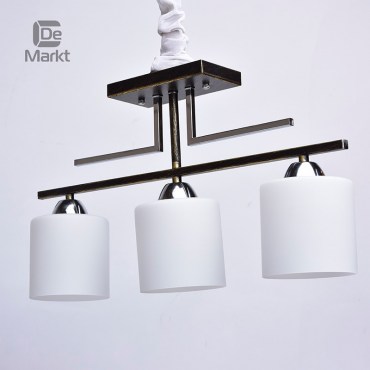 Люстра потолочная DeMarkt 673010803 Тетро 3x60W E27
